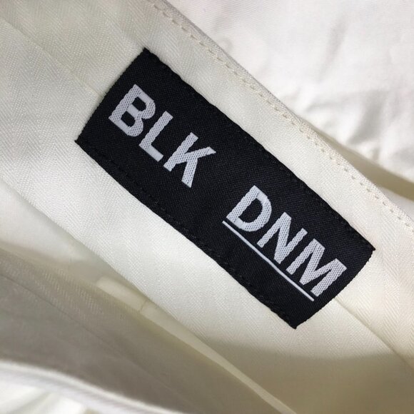 New BLK DNM Men’s White Pants Size 38 IT / 28 US - Picture 15 of 16